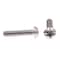 Prime-Line Machine Screw, Round, Phil/Sltd Comb Drive No. 8-32 X 3/4in 18-8 Stainless Steel 100PK 9003609 - alternate 3